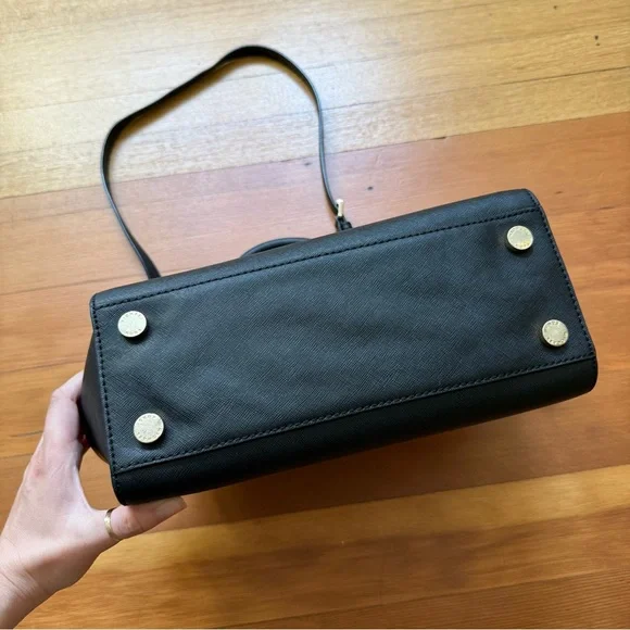 Michael Kors Black Crossbody Satchel - Picture 5 of 7